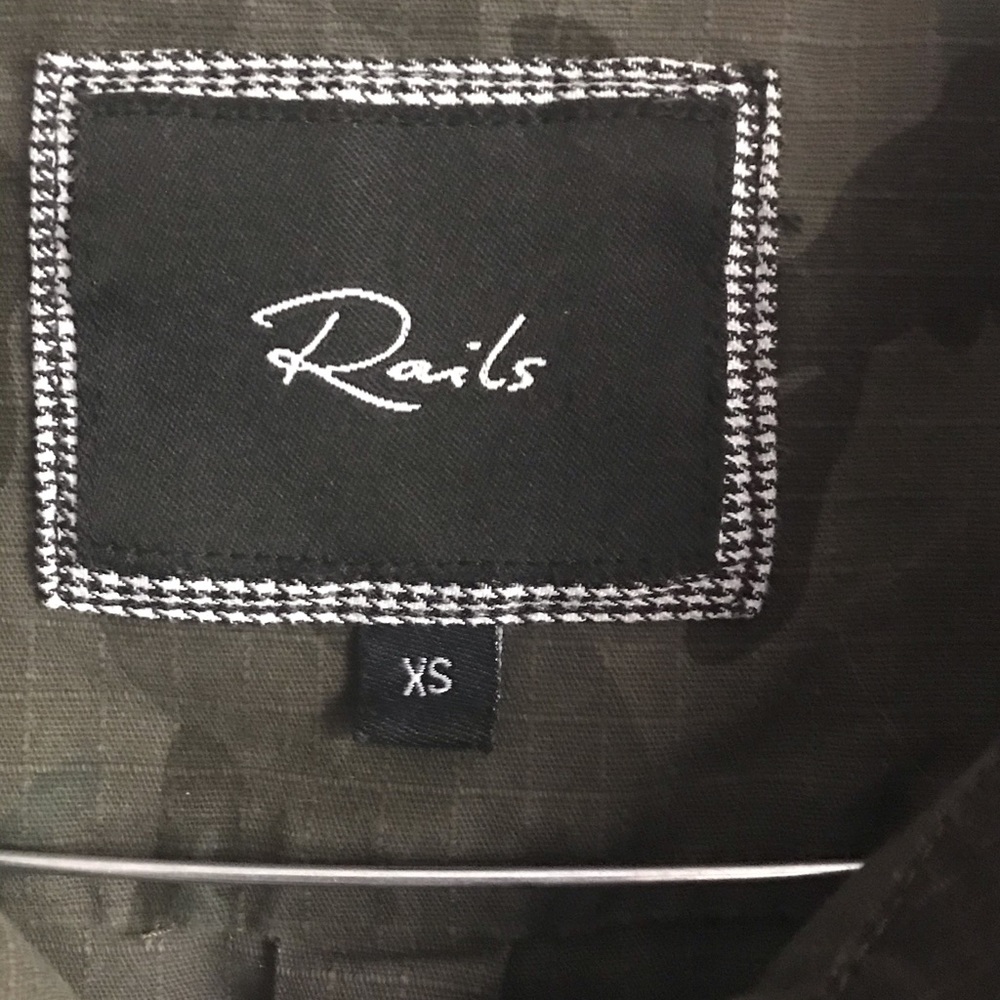 Rails Camo Collared Button Down - image 3